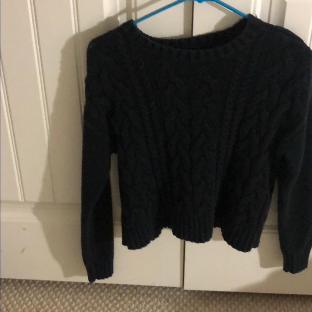 Black sweater